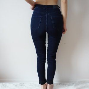 Navy Blue Skinny Pants